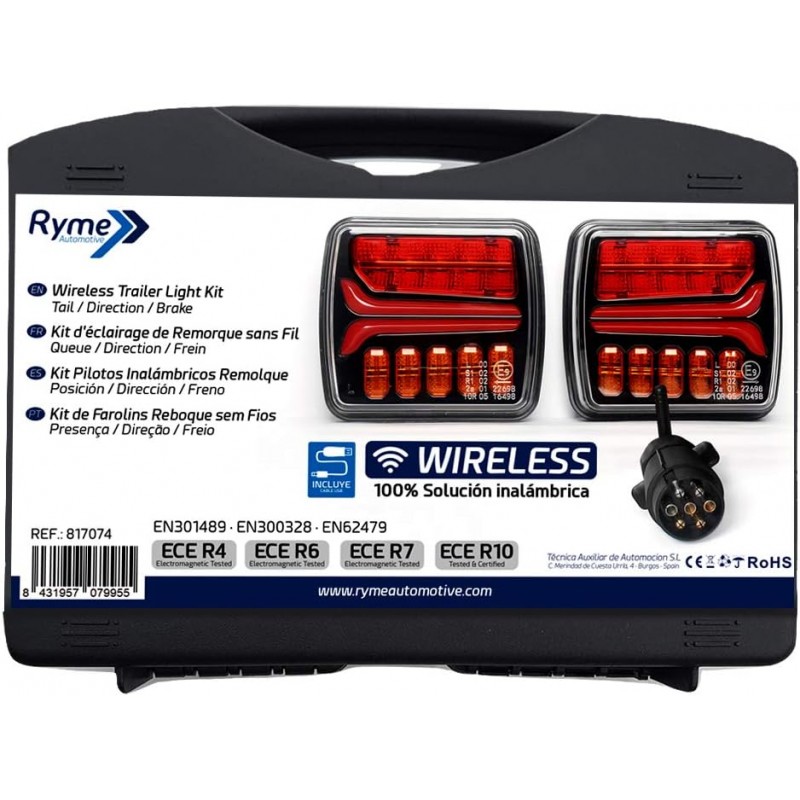 Komplett-Set Magnetische Rücklichter Rückleuchten Heckleuchten Blinker 12v Fuer Anhaenger Traktor Bagger Trailer Komplett-Set Magnetische Rücklichter Rückleuchten Heckleuchten Blinker 12v Fuer Anhaenger Traktor Bagger Trailer