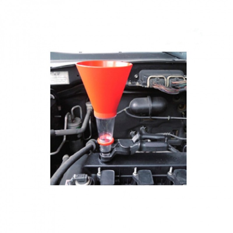 Universal Einstellbarer Auto Trichter KFZ Motor Öl Einfüllhilfe
