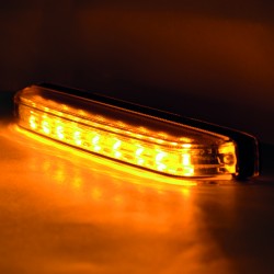 Ecco Serie ED 5050 LED Gelb Blitzmodul Kühlergrill mit Halter